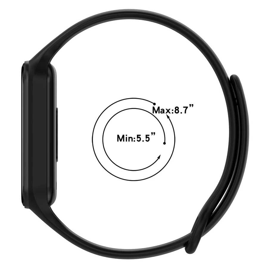 Фотография №1 товара Силиконовый мягкий ремешок на браслет для Redmi Watch Band 2,