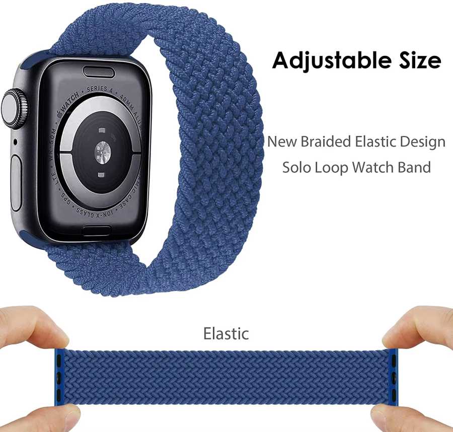 Фотография №3 товара Плетеный ремешок с петлей для Apple Watch Bands ultra 3
