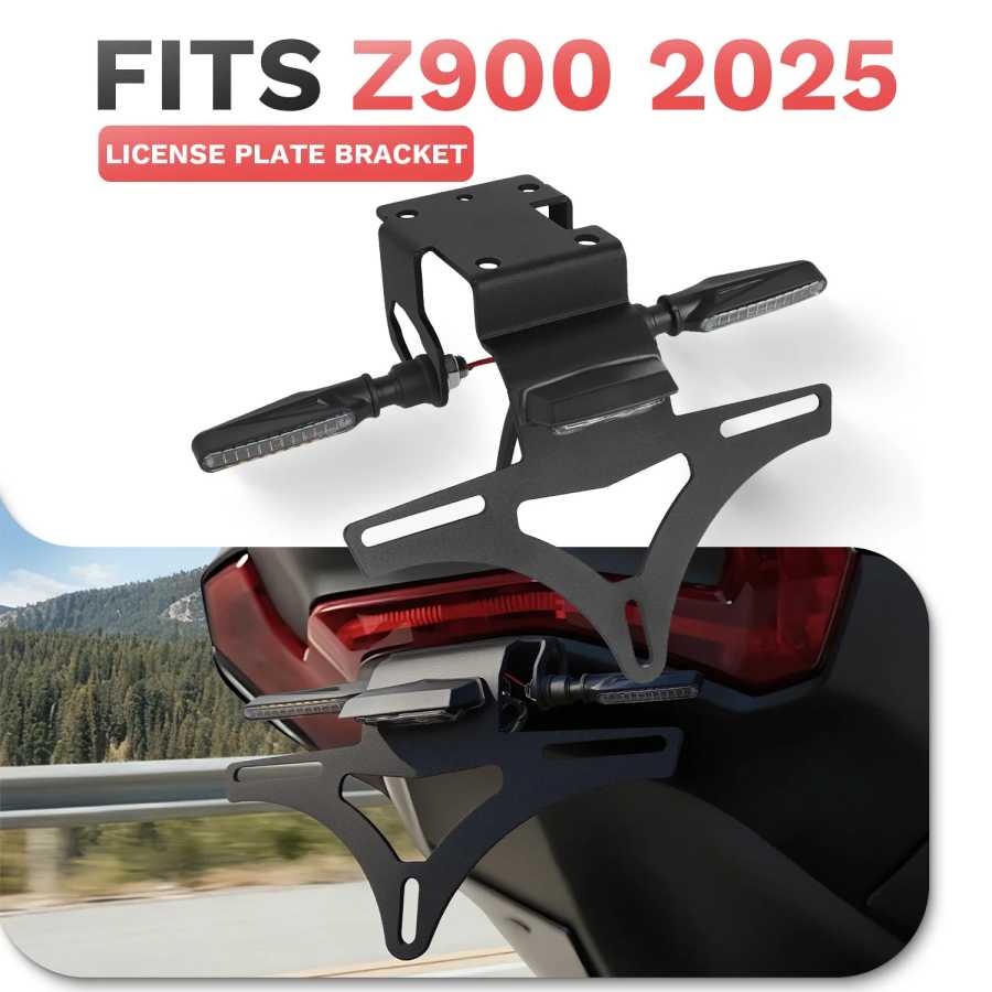 Для Kawasaki Z900 Z900SE 2025 Fender Eliminator Tail Tidy держатель номерного знака Z 900SE Z 900 SE аксессуары для мотоциклов Модификация & Защита