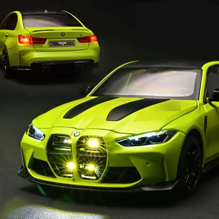 Фотография №3 товара Масштабная модель спортивного автомобиля BMW M3 G80 Coupe (1:24), литая