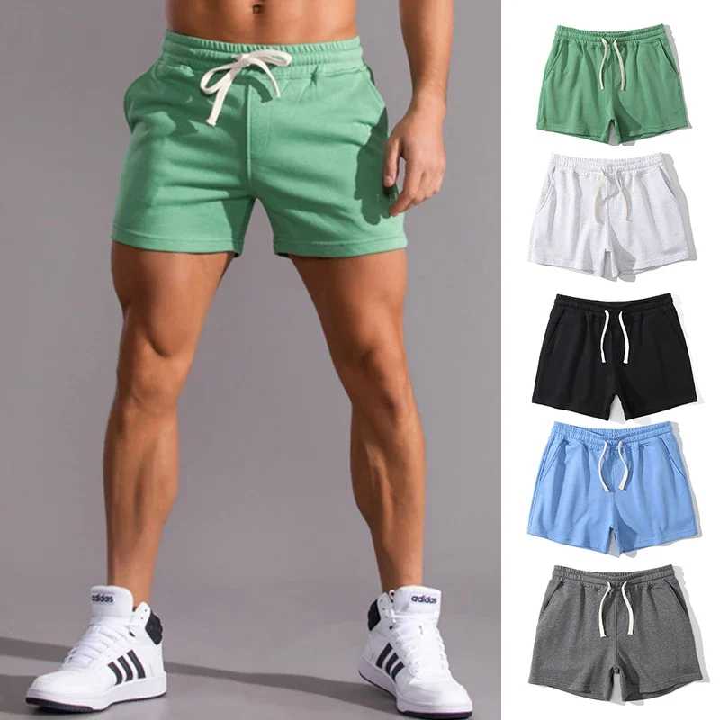 Фотография №5 товара Summer Casual Shorts, мужские дышащие пляжные шорты из 100% хлопка,