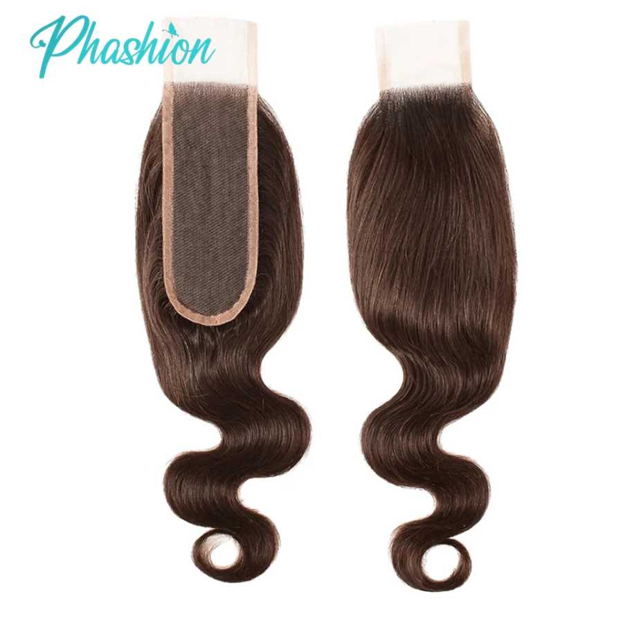 Phashion 26, 28-дюймовый корпус Chotolate Brown, 4x4, 5x5, кружевная застежка # 4 прямых 13x4 кружевных фронтальных человеческих волос, прозрачные 100 волос Remy Человеческие волосы (для брюнетов)