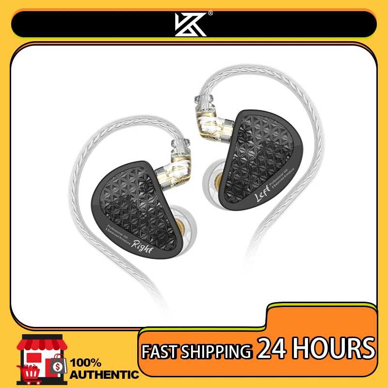 KZ AS16 Pro Проводные наушники-вкладыши 16BA Сбалансированная арматура HIFI Басовый монитор Наушники с шумоподавлением Спортивная гарнитура Портативное аудио и видео