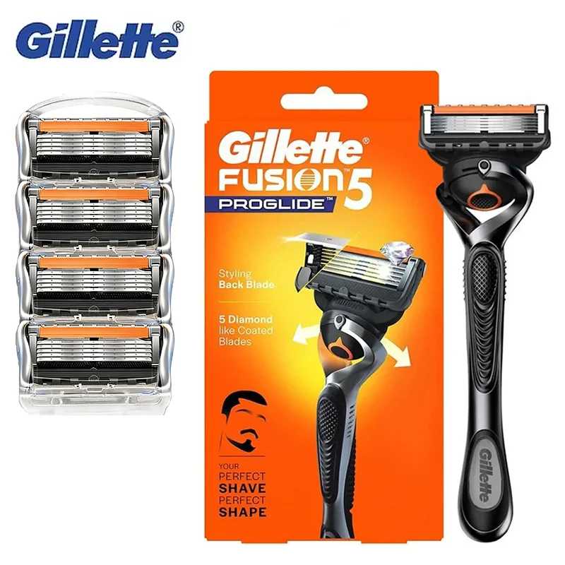 Бритва Gillette Fusion 5 ProGlide для мужчин, сменные лезвия Gillette Fusion 5 ProGlide, сменные кассеты Fusion ProGlide для мужчин Бритье и удаление волос
