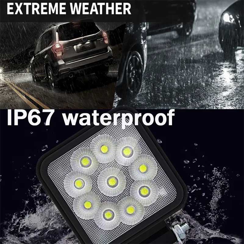Фотография №2 товара 10SMD Светодиодный прожектор для автомобиля ATV Внедорожный противотуманный фонарь 30