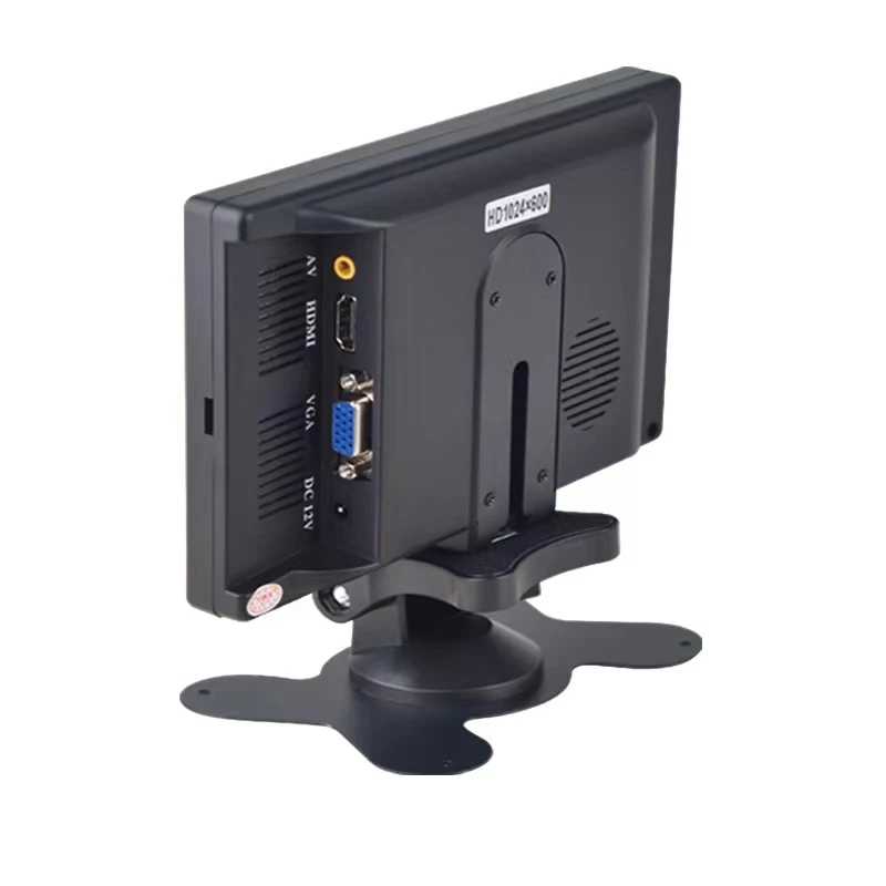 Фотография №2 товара 7-дюймовый портативный IPS-дисплей HD 1024x600, экран AV-монитор видеонаблюдения для Raspberry