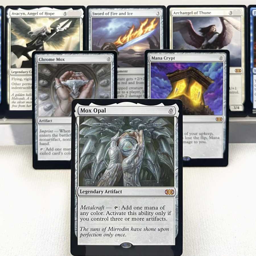 2XM CMR IKO HOLO13-I01 Tcg прокси волшебные карты Mox Opal Mana Crypt Chrome Mox Force of Will Doubling Season Rhystic Study собрание Развлечения