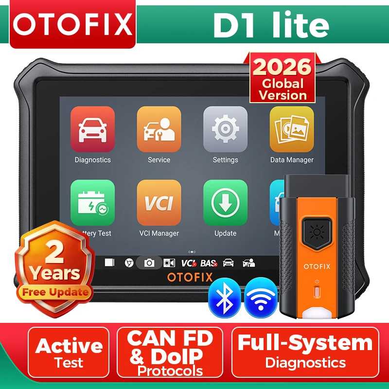 OTOFIX D1 LITE OBD2 сканер автомобильный диагностический инструмент Bluetooth беспроводной двунаправленный контроль OBD автомобильный сканер активный тест Инструмент для ремонта автомобилей