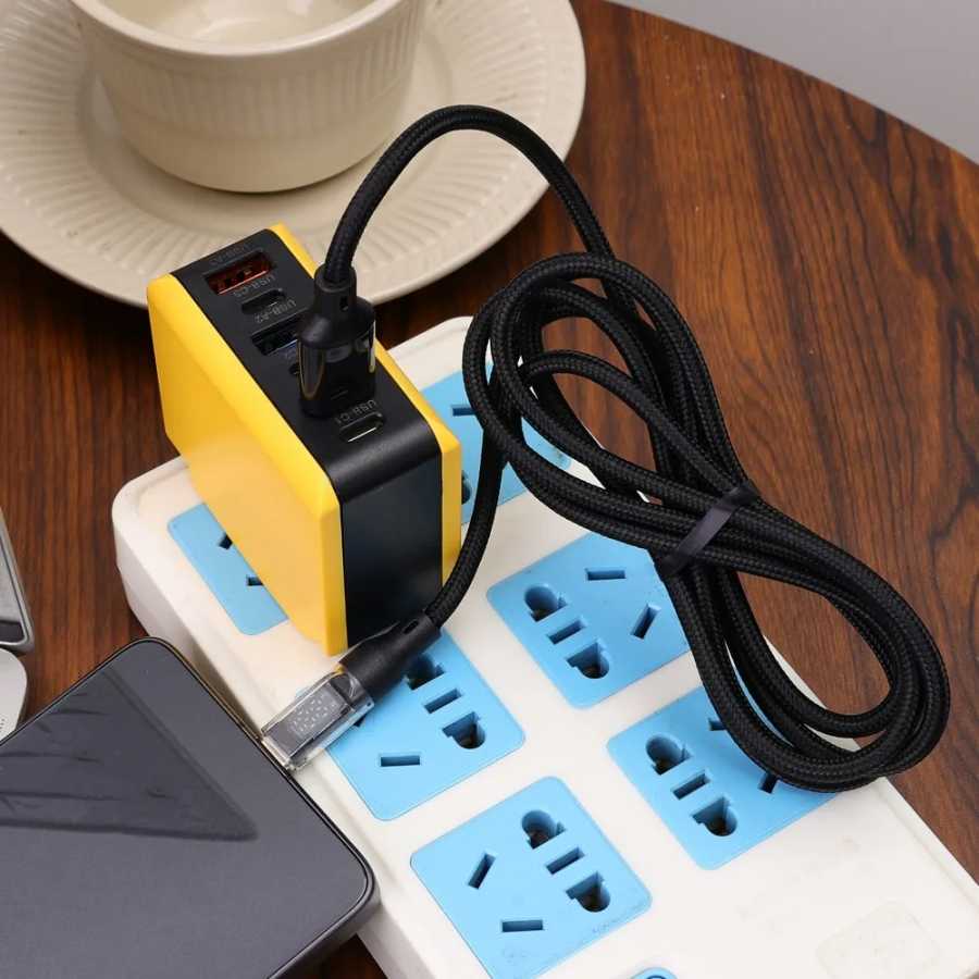 Фотография №3 товара Зарядный кабель USB Type-C мощностью 120 Вт, быстрая зарядка для