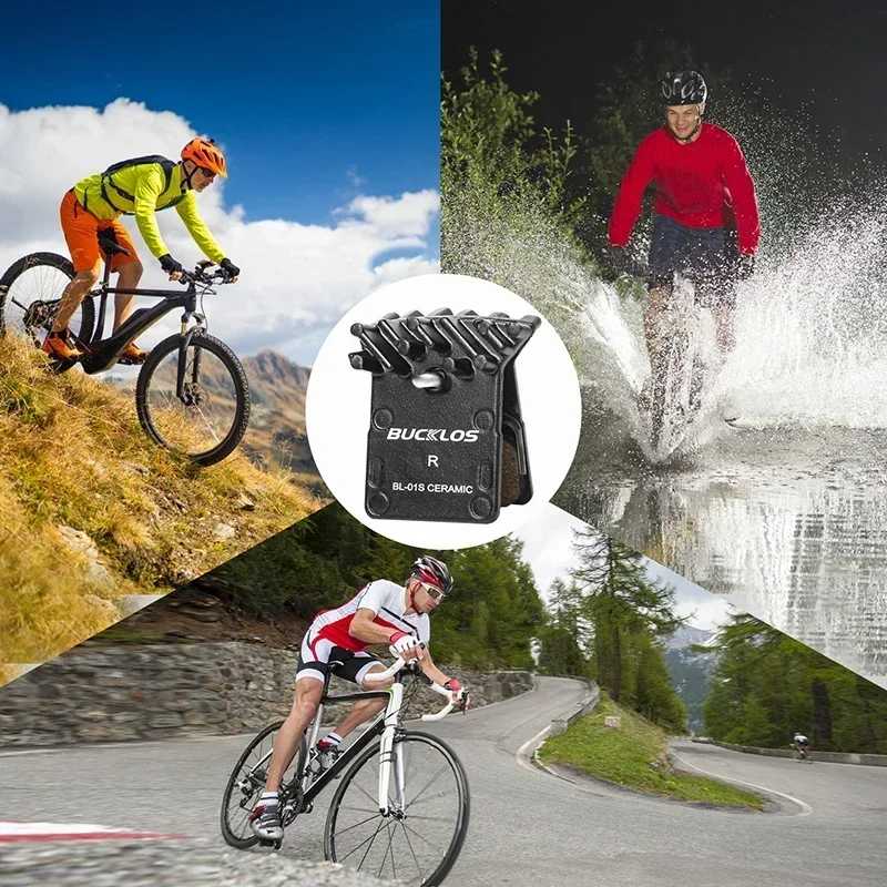 Фотография №5 товара BUCKLOS керамические велосипедные дисковые тормозные колодки MTB гидравлические тормозные колодки