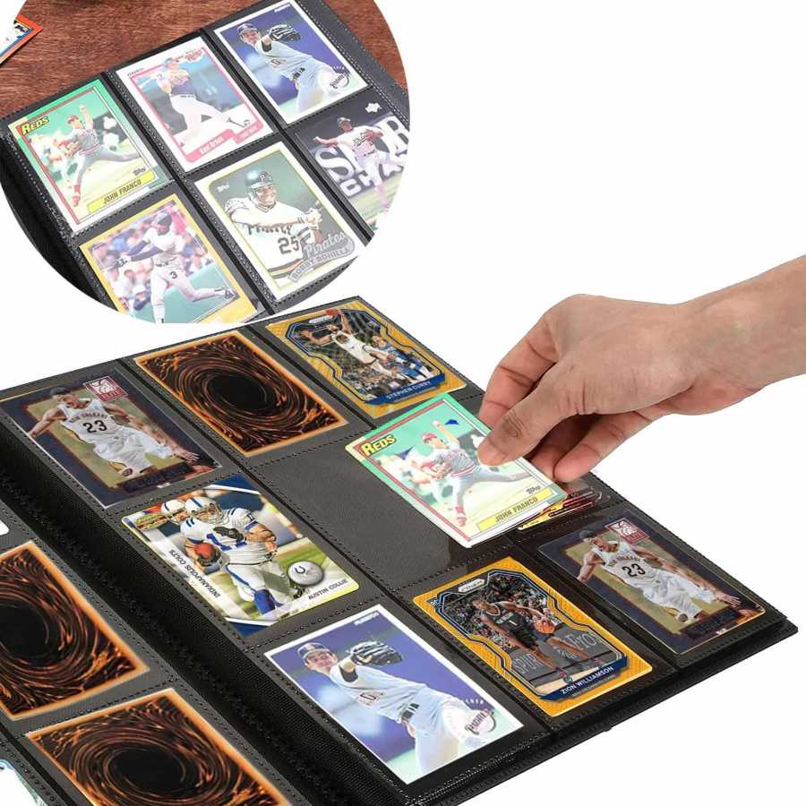 Фотография №3 товара Карманные альбомы-папки на 160/360 карт для Pokemon, Yugioh, бейсбольных, футбольных
