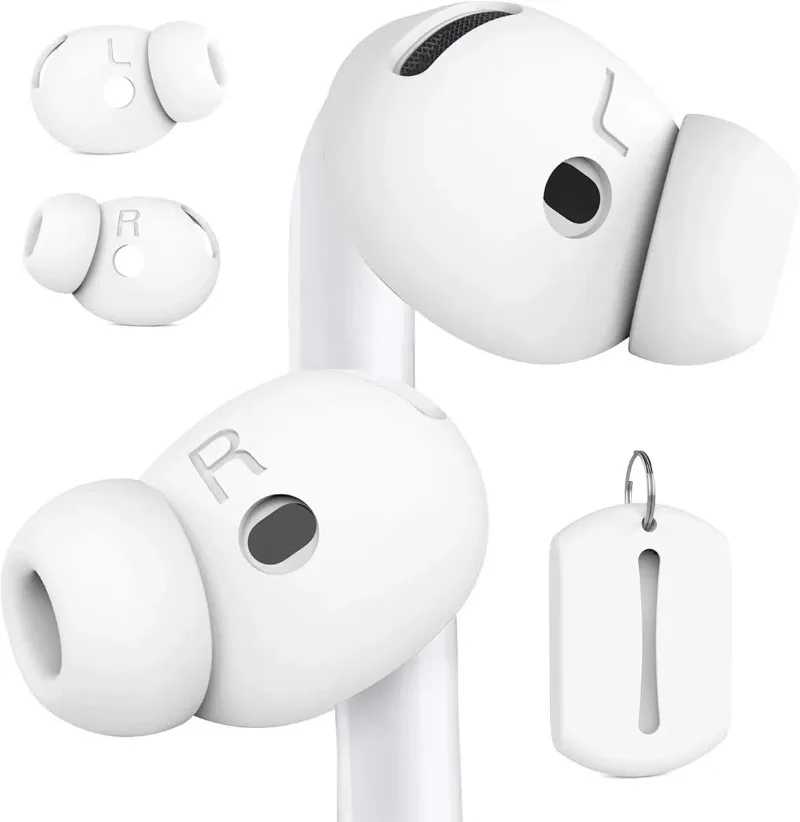 Наушники для AirPods 4, 4-е поколение, противоскользящие наушники, силиконовые беспроводные Bluetooth-наушники, легкие, тонкие, с защитой от падения Портативное аудио и видео