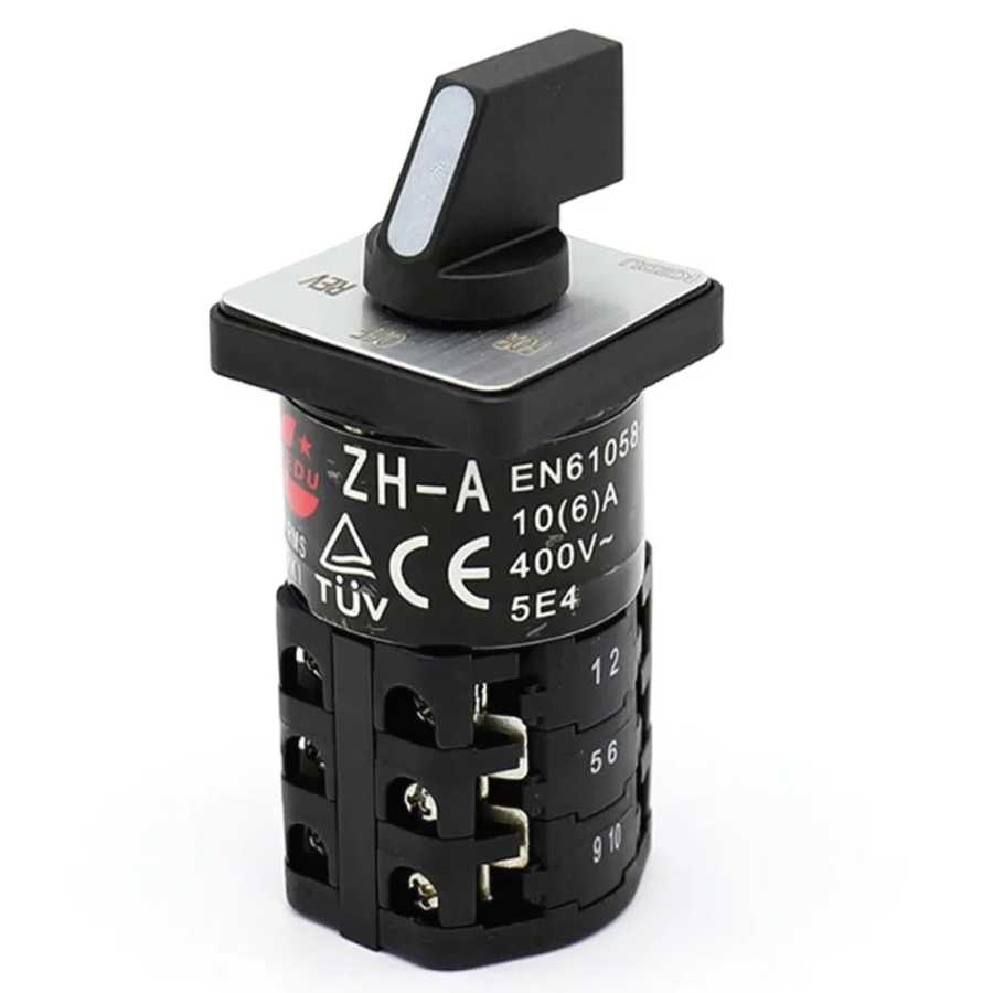 Фотография №1 товара ZH-A KEDU 125 в 250 В 400 В 3-позиционный универсальный