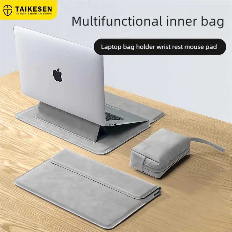 Чехол для ноутбука 13, 14, 15,6 дюйма для Huawei HP DELL Liner Sleeve Bag для Macbook Air Pro 13 13,6 M4 Сумки для ноутбуков Мужчины Женщины Аксессуары для ноутбуков