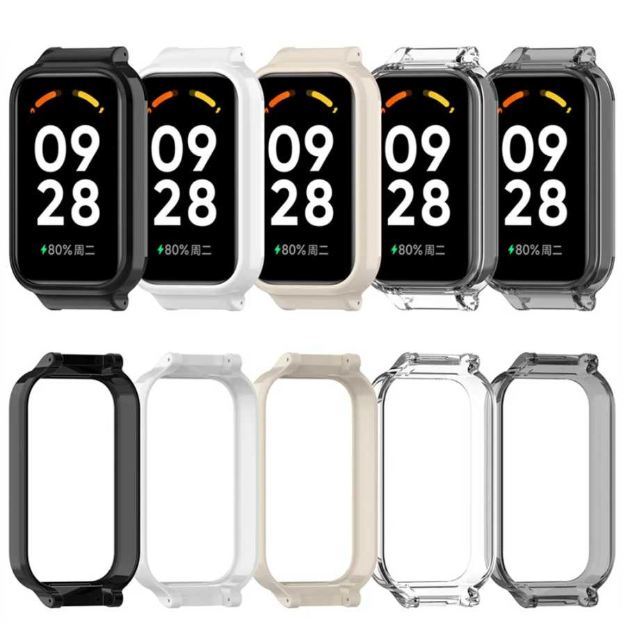 Чехол для Redmi Band 2 / Xiaomi MI band 8, тонкий защитный чехол из высококачественного поликарбоната с активной рамкой, с половинной обмоткой до 12 мм, str Умная электроника
