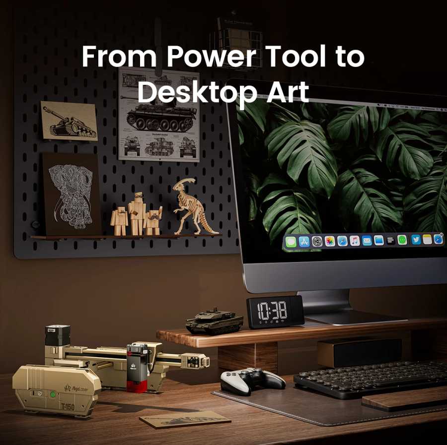 Фотография №2 товара AlgoLaser T150 2,5 Вт 6 Вт 10 Вт DIY украшения