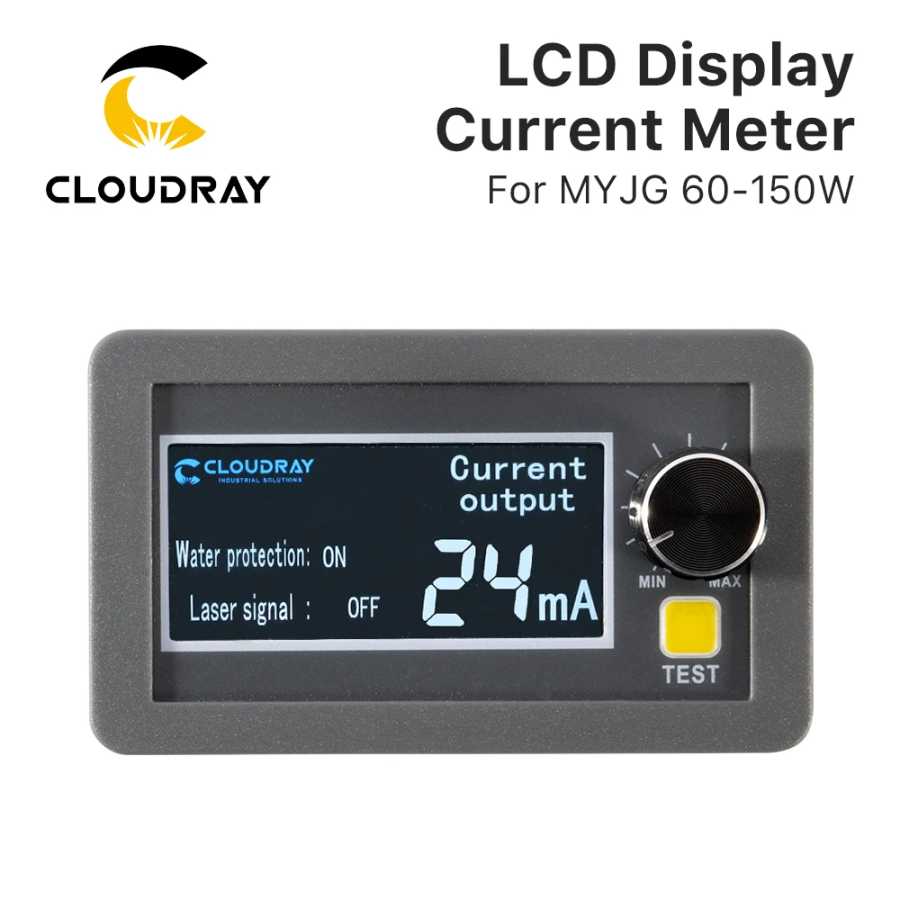 Фотография №3 товара Cloudray ЖК-дисплей Измеритель тока CO2 Внешний экран для источника питания