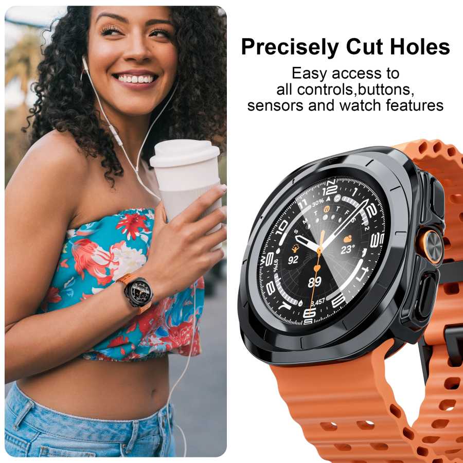 Фотография №3 товара Чехол для Samsung Galaxy Watch Ultra 47 мм, аксессуары, защитное