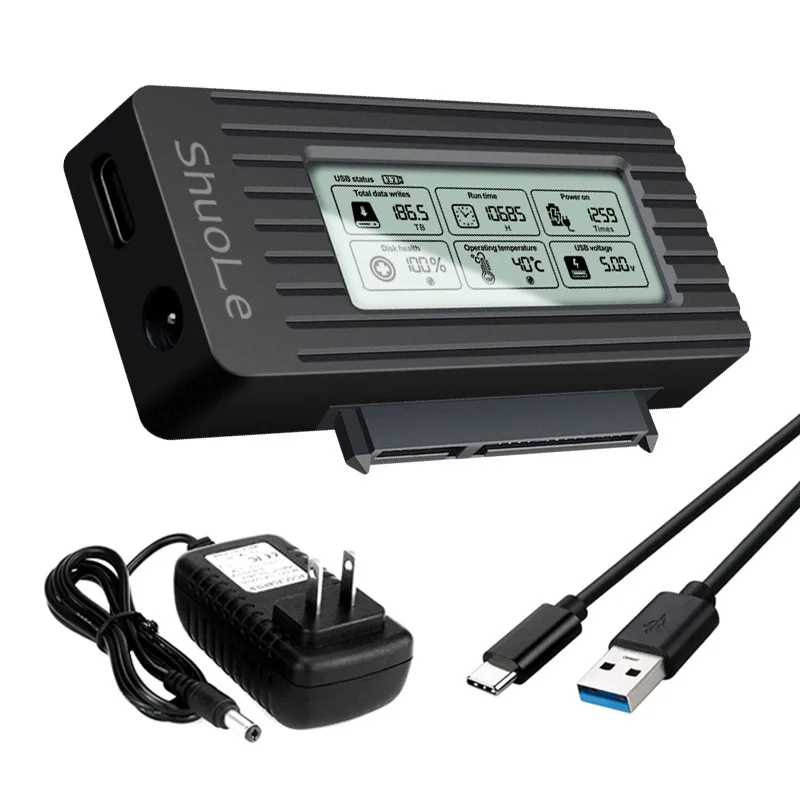 Фотография №1 товара UTHAI USB 3.1 Чехол для жесткого диска 2,5/3,5-дюймовый адаптер для