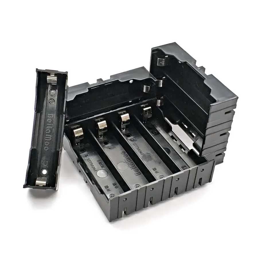 Фотография №1 товара ABS 18650 Чехлы для аккумуляторов 1X 2X 3X 4X 18650