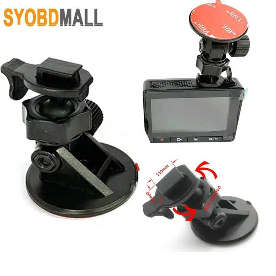 Т-образный держатель видеорегистратора для Yi Dash Cam, отличный клейкий кронштейн на присоске для Xiaomi YI, держатель GPS для камеры Xiaomi YI Аксессуары для салона