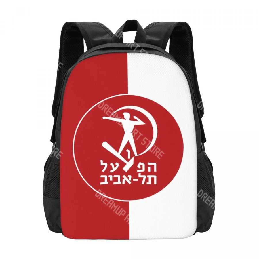Баскетбольный дорожный рюкзак для ноутбука Hapoel Tel Aviv, сумка для компьютера, школьная сумка для колледжа, подарок для мужчин и женщин Рюкзак