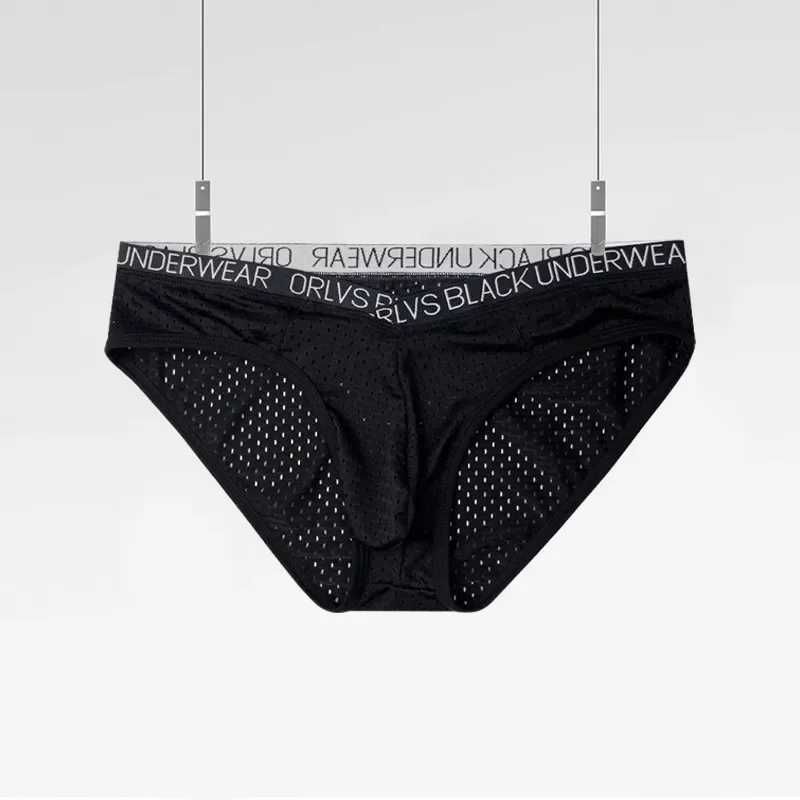 Фотография №3 товара New sports fitness briefs, panties, mesh breathable triangle shorts OR6299