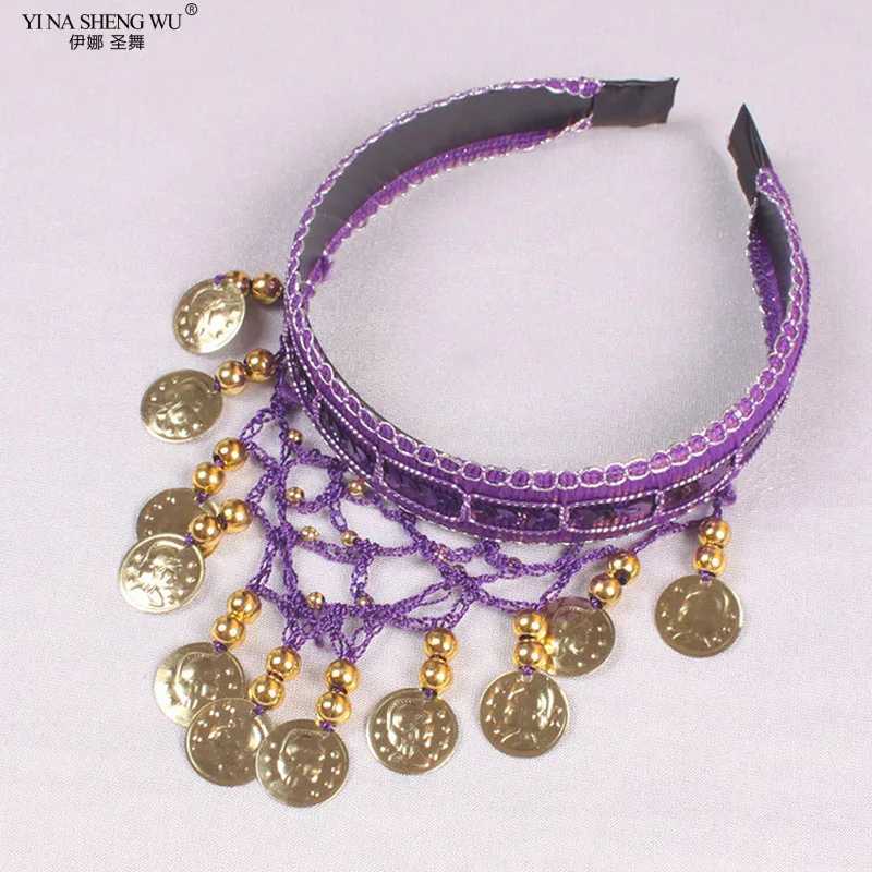 Фотография №4 товара Костюмы для танца живота для женщин, головные уборы, индийские танцевальные
