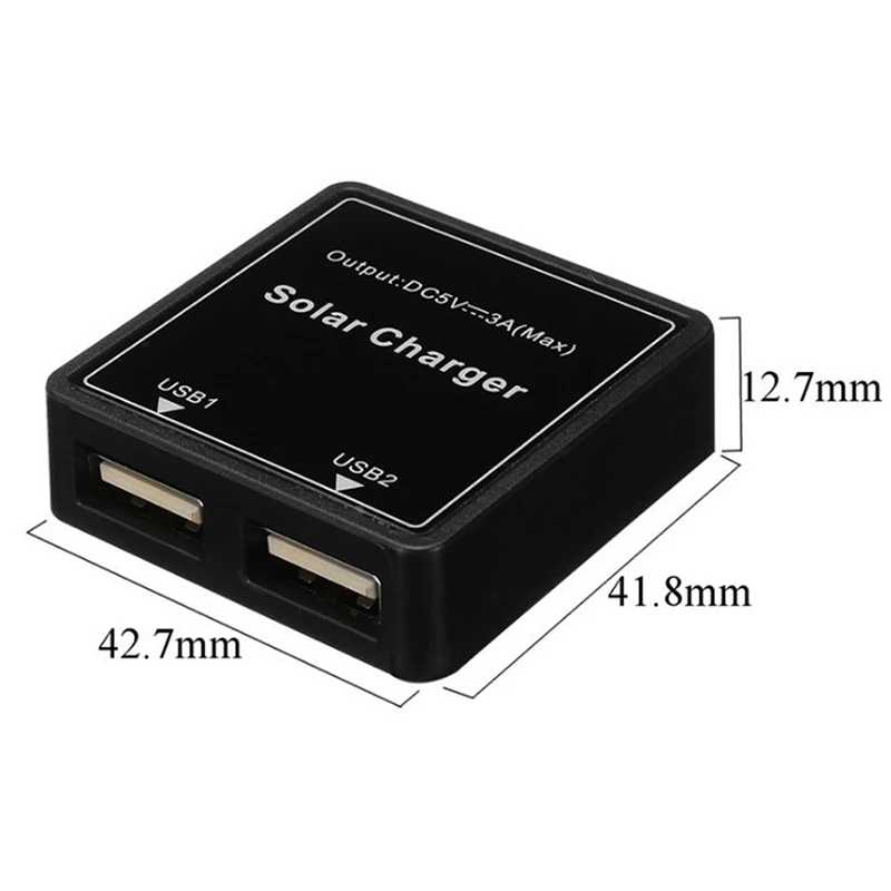 Фотография №5 товара 5V 3A Солнечная панель Power Bank Dual USB Charge Контроллер