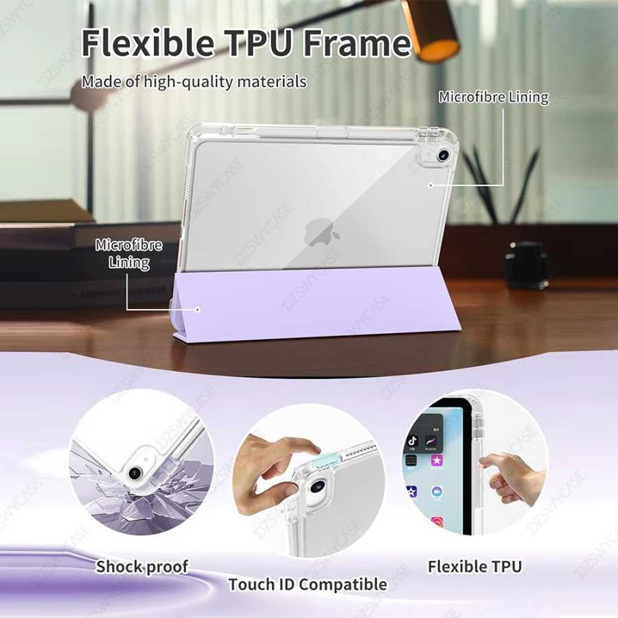 Фотография №4 товара Прозрачный чехол для iPad 10-го поколения 10.9 A16, 11-го поколения