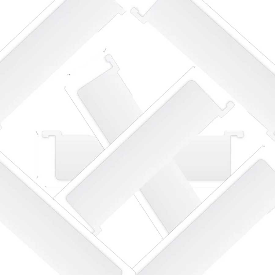Запасная часть для робота-пылесоса Roborock серии P10: заглушка пылесборника, крышка всасывающего порта, разделитель пылесборника Запчасти для бытовой техники