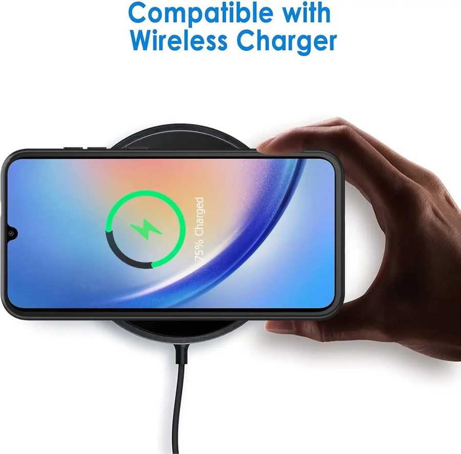 Фотография №5 товара Чехол для зарядного устройства для Samsung Galaxy A34, портативный защитный