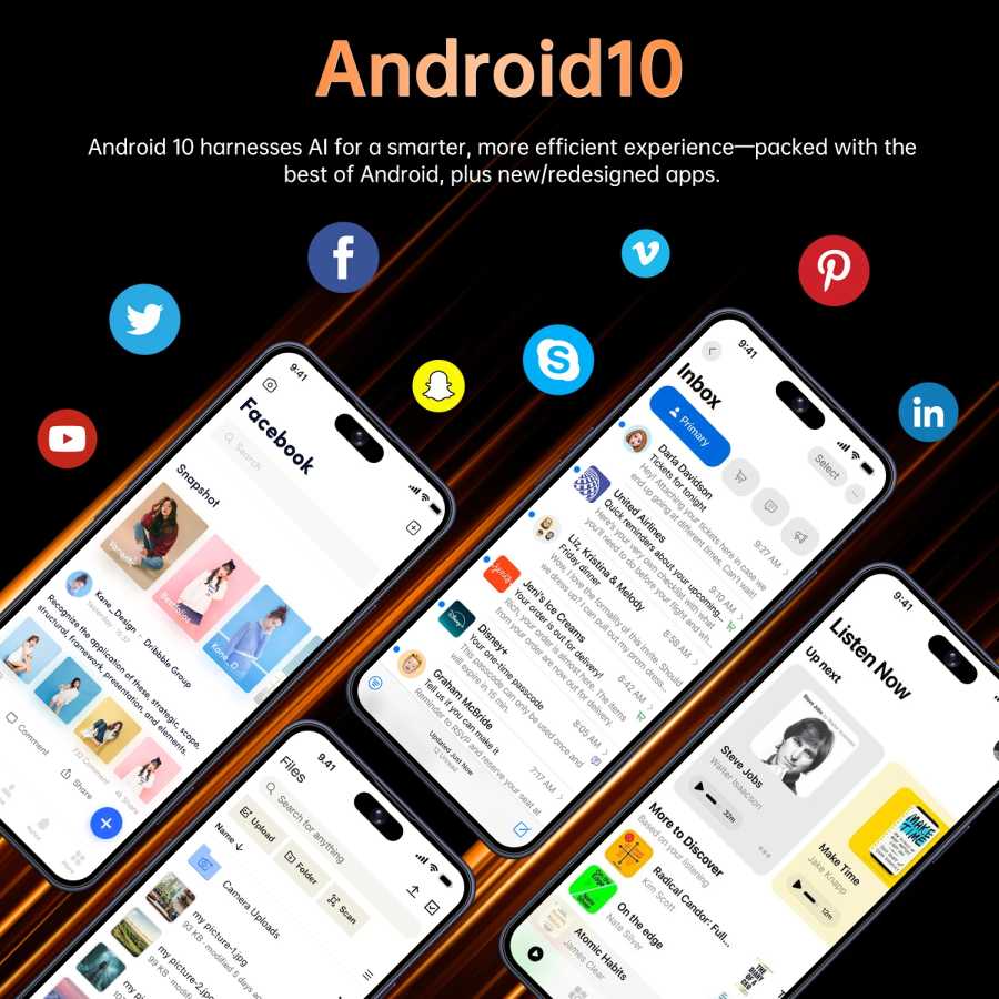 Фотография №3 товара Смартфон IVMI Global Vision 17 Pro Max на Android, 3