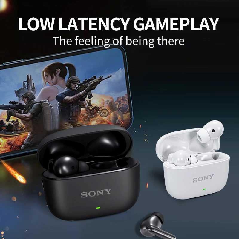 Фотография №3 товара Оригинальная гарнитура Sony S300, беспроводные наушники, Bluetooth-наушники, настоящая стерео спортивная