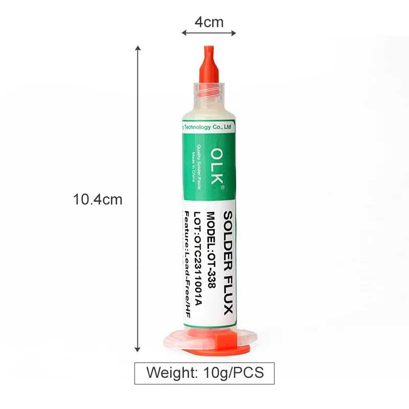 Фотография №4 товара Olk SMD флюс для ремонта печатных плат, паяльная флюс, не