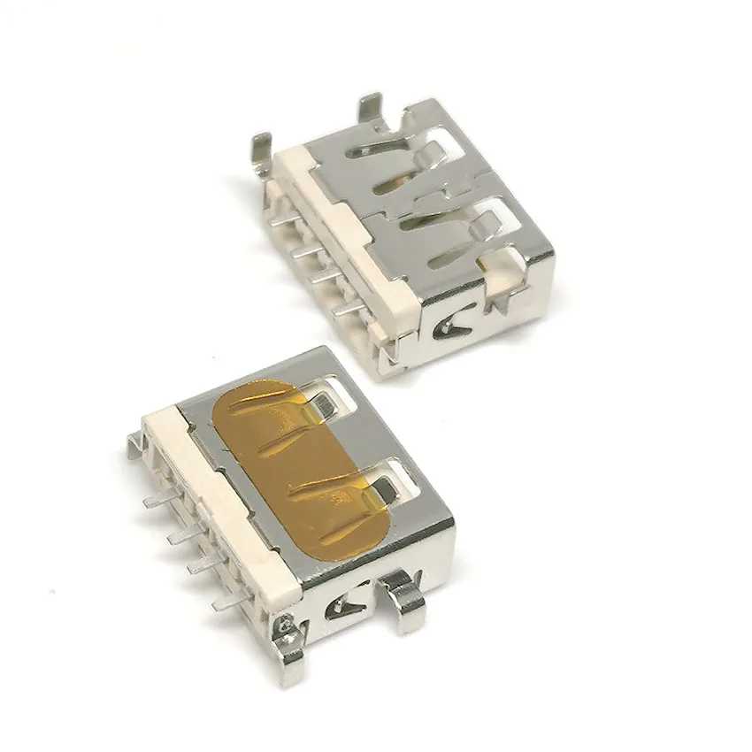 Фотография №3 товара Комплект из 5 USB-разъемов USB 2.0 (гнездо) для зарядки, порт