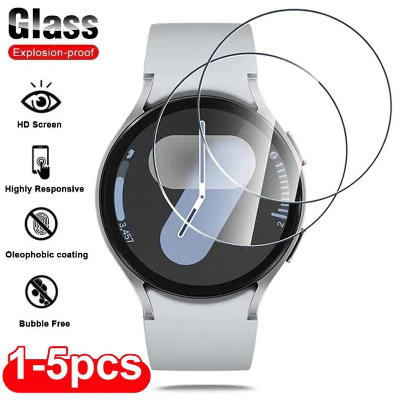 Защитная пленка для экрана Samsung Galaxy Watch 7 Ultra 6 5 4, серия Samsung 40 мм, 44 мм, 45 мм, 46 мм, 47 мм, 42 мм, 43 мм Аксессуары для часов