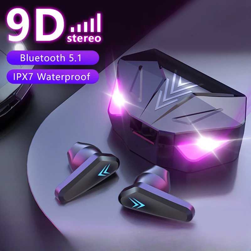 НОВЫЕ наушники AIR X15, беспроводные Bluetooth-наушники для геймеров, 65 мс, наушники с низкой задержкой, гарнитура для геймера, геймерская гарнитура с микрофоном, громкая связь Портативное аудио и видео