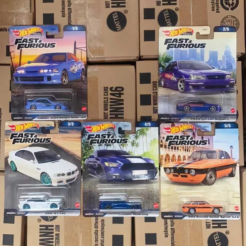 Новые горячие продажи Hot Wheels Hnw46, скорость и страсть, серия автомобильной культуры, коллекция резиновых шин с железным дном, модель автомобиля, подарки Играйте в транспортные средства и модели