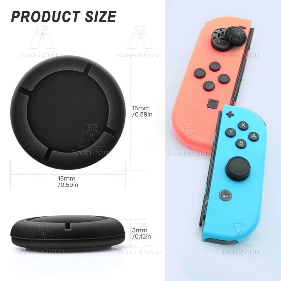 Фотография №2 товара Защитный чехол для джойстика Joycon для Switch/Switch Lite/Switch OLED, премиум-класса,