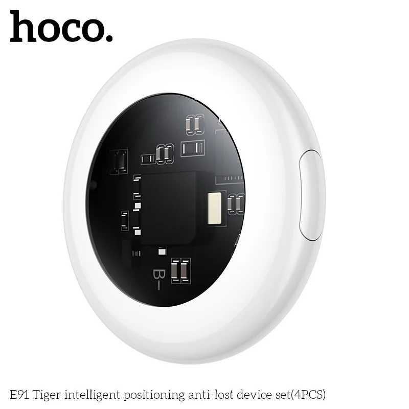Фотография №4 товара HOCO, 4 упаковки, анти-потерянные устройства, Airtags для системы Apple IOS,