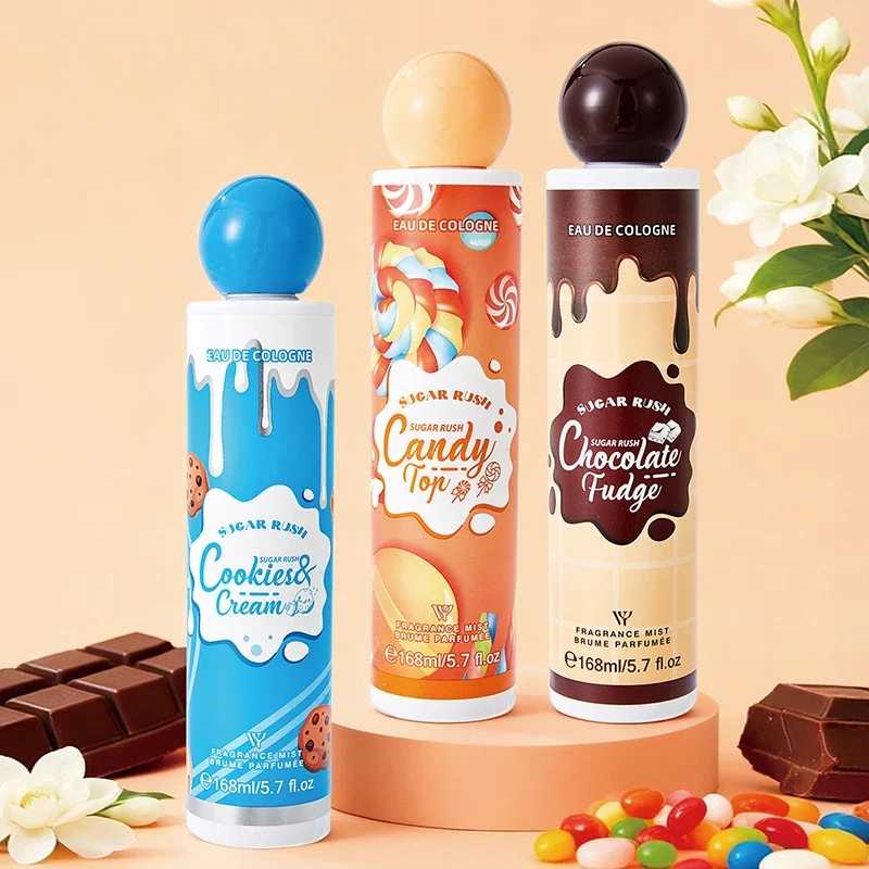Sugar Rush Женские духи Спрей для тела Стойкий аромат Свежий сладкий шоколадный крем Конфеты Аромат вишни Духи Gourmand Парфюм