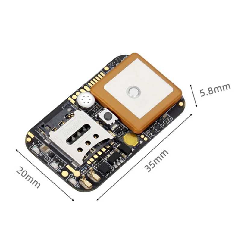 Фотография №5 товара Только для батарей 3.7V Миниатюрная плата GPS-трекера ZX908 4G, локатор