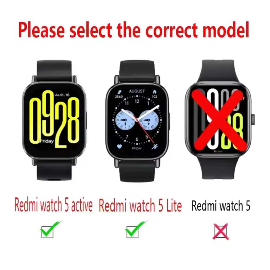 Фотография №1 товара Нейлоновый ремешок с петлей для Redmi Watch 5 active/5Lite, металлический