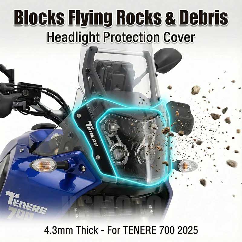 Для TENERE 2025 защита фар для YAMAHA Tenere 700 Tenere 700 раллийные аксессуары защитная крышка для мотоцикла Модификация & Защита