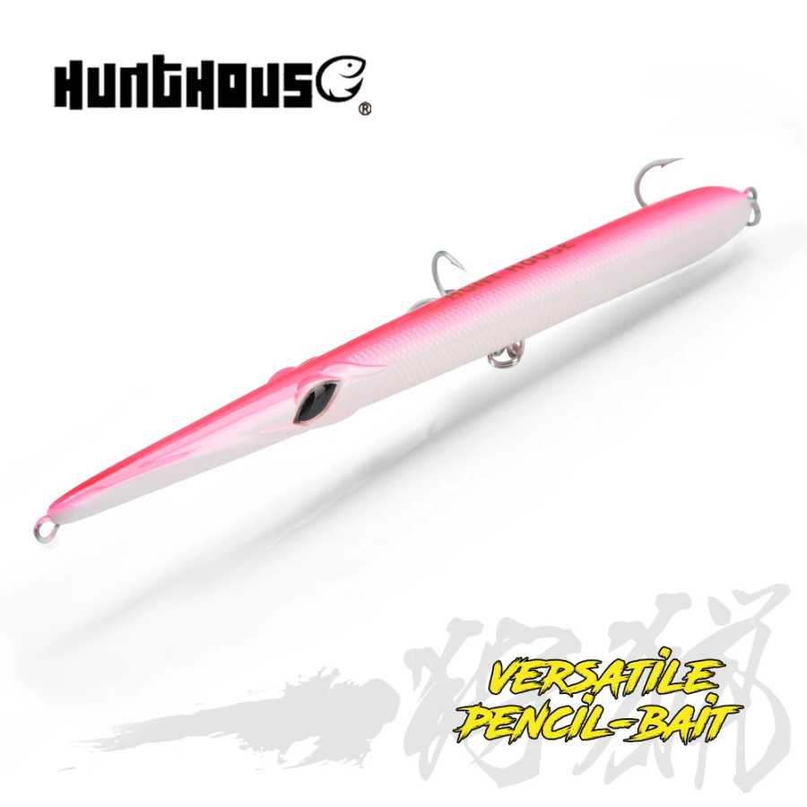 Воблер Hunthouse Stylo 210 LW118 Lure Pencil 16см/18г 18см/24г 205мм 31/36г для дальнего заброса, плавающий/тонущий, тип &laquo;Needle&raquo; Для рыбалки