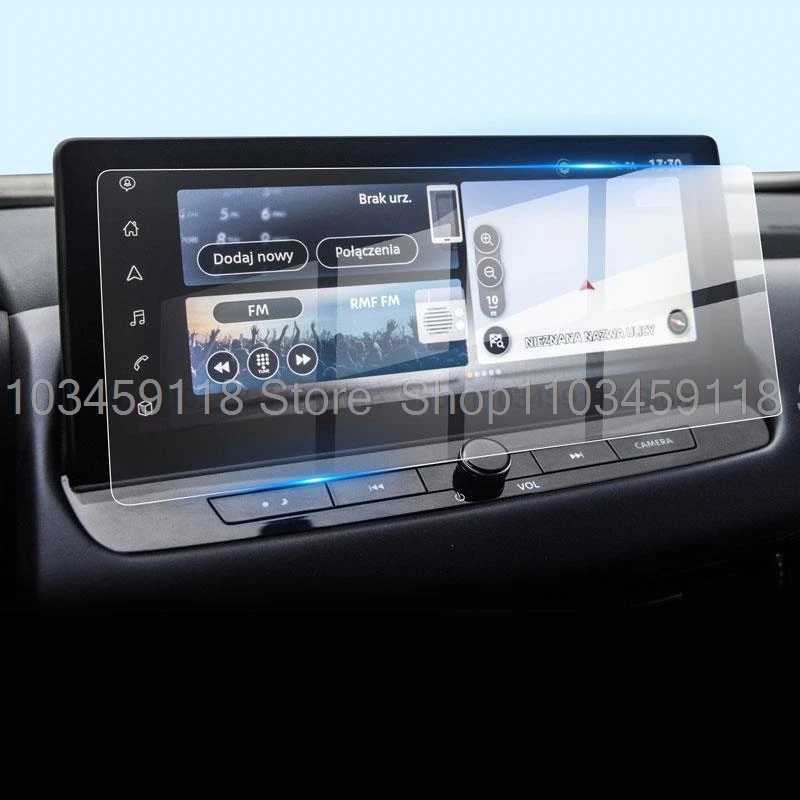 Защитная пленка из закаленного стекла для Nissan Qashqai j12 X-Trail T33 e-POWER 2021-2024 12,3-дюймовая автомобильная радиостанция GPS-навигация Аксессуары для салона