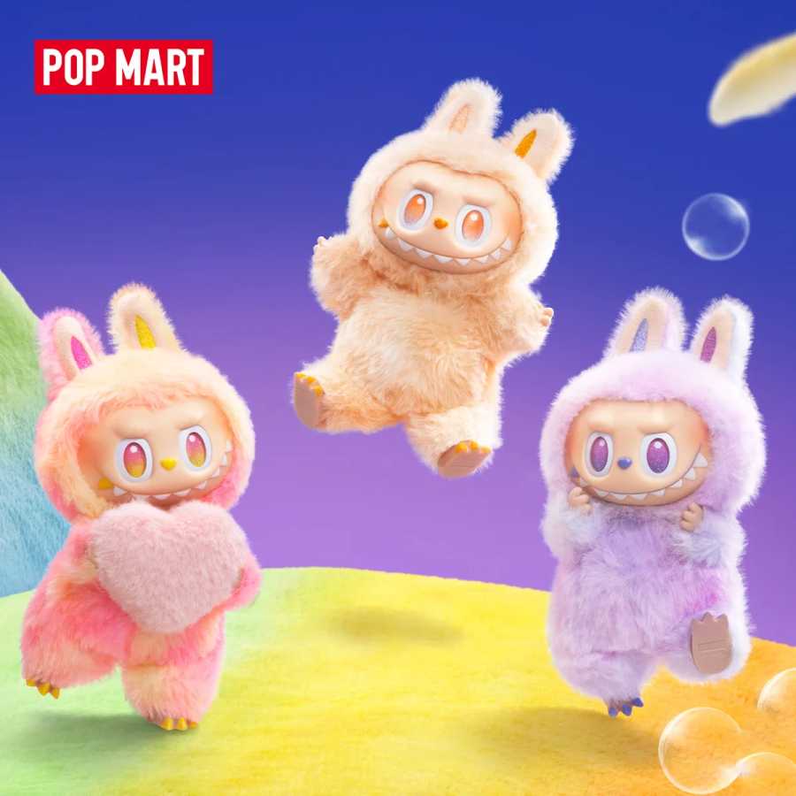 POP MART THE MONSTERS Big into Energy Series - Виниловый плюшевый брелок-подвеска, слепая коробка, 1 шт./6 шт., таинственная коробка, плюшевые игрушки LABUBU, Popmart Модная слепая коробка