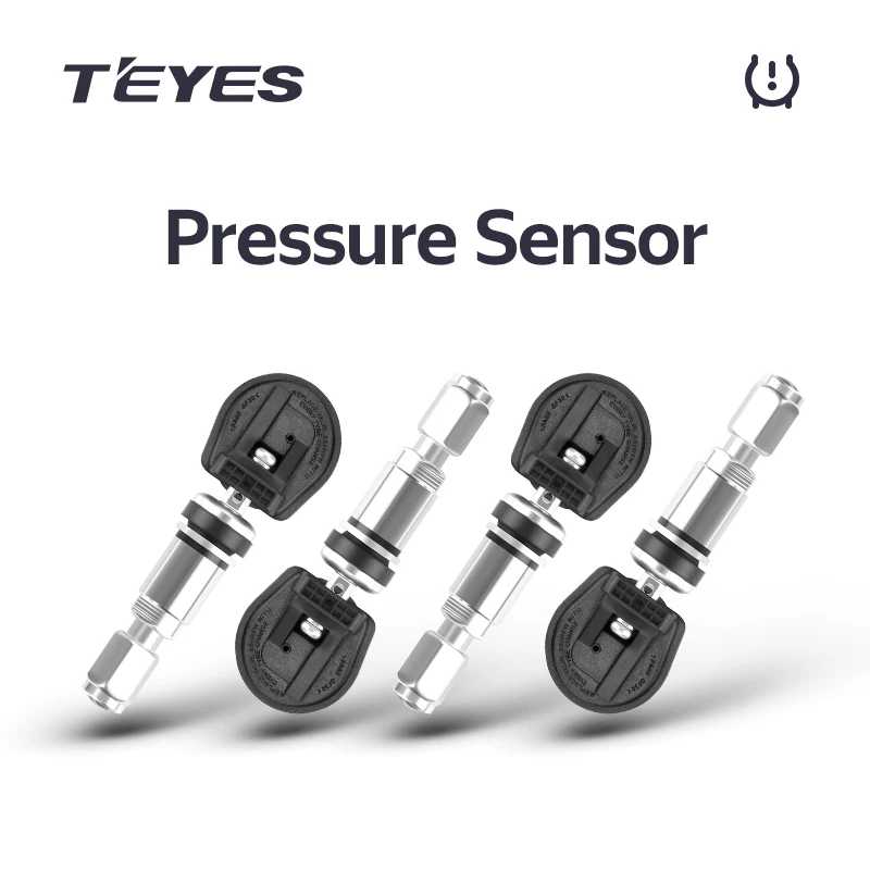 Автомобильная беспроводная система контроля давления в шинах TPMS только для устройств TEYES Встроенный аккумулятор Автоэлектроника