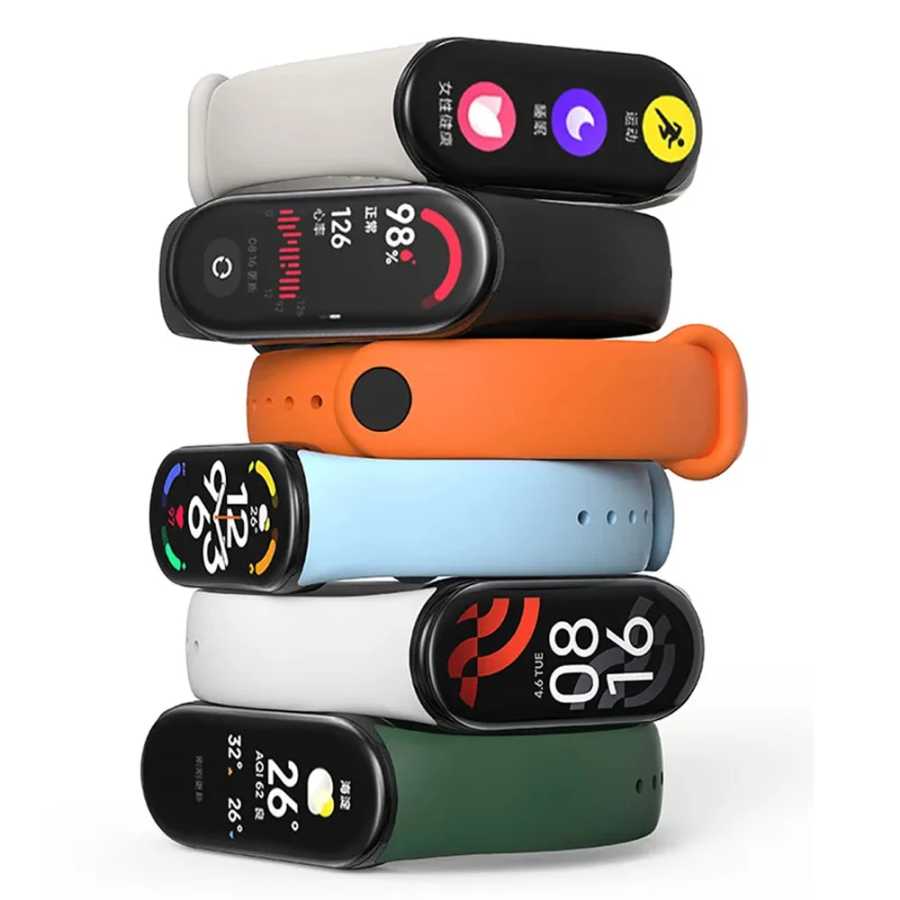 Спортивный ремешок для Xiaomi Mi Band 8-9 NFC, сменный ремень miband8, силиконовый браслет, умный браслет 8, водонепроницаемые ремешки для часов, аксессуары Аксессуары для часов